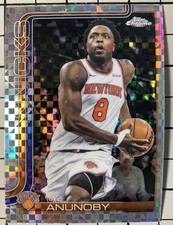2025-26 Topps Chrome - OG Anunoby #131 X-Fractor New York Knicks