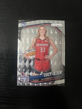 Lucy Olsen 2025 Panini Prizm WNBA Swirl Prizm RC #145 Washington Mystics