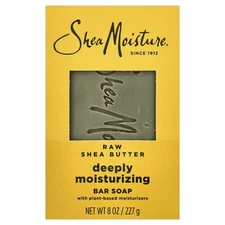 Raw Shea Butter Bar Soap, Deeply Moisturizing, 8 oz (227 g)