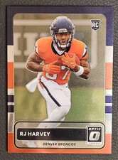 2025 Panini Donruss Optic - 2015 Retro RJ Harvey #15 (RC) Denver Broncos