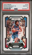 2023 PANINI PRIZM WHITE PRIZM #234 MARVIN BAGLEY III 71/175 PSA 10