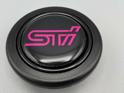 STI Impreza Horn Button For Momo OMP Nardi Sparco Steering Wheel 53mm/59mm