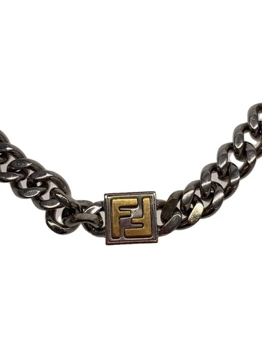 Collana uomo FENDI FF logo Kihei usata