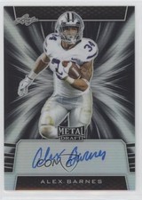 2019 Leaf Metal Draft Black 14/15 Alex Barnes #BA-AB1 Auto 0bz
