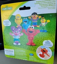 6 X Sesame Street Neighborhood Friends Just Play 3" Figure Toys