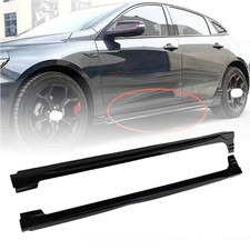 Side Skirts Extensions Body Kit Fits For 2016...