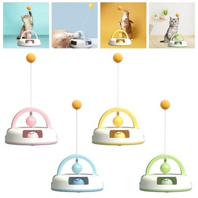 Pet Cat Interactive Toys Track Bell Ball Ping Pong für Katzen Kitty Training