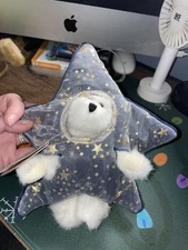Boyd's Bear - TJ’s Best Dressed Stella White Bear in Blue Star Outfit 7”