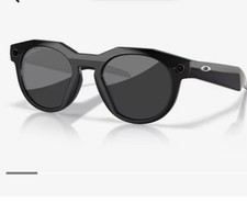 Oakley Meta HSTN Prizm Polarized Lenses with Black Frame AI Glasses Sunglasses