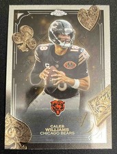 2025 Topps Chrome Caleb Williams #F15-16 Fortune 15 Bears