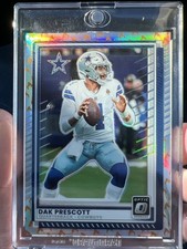 2025 Panini Optic Holo Fire #81 Dak Prescott SSP CASE HIT Dallas Cowboys