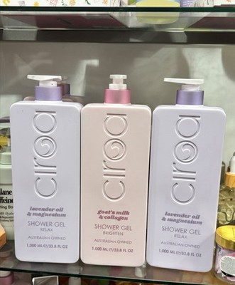Ciroa Shower Gel Set   Pack de 3 (1000ml chacun)   Format XXL   Australian Owned
