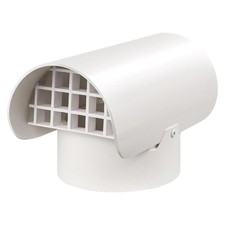 Cost Saving Outlet Hat Prevents Obstruction in Radon Mitigation Arrangements