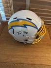 Tre Harris Autographed Los Angeles Chargers Helmet Beckett Authenticated