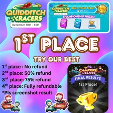 Monopoly Quidditch Racer Mono Racer Partner Event Try Best 1st (Read Description