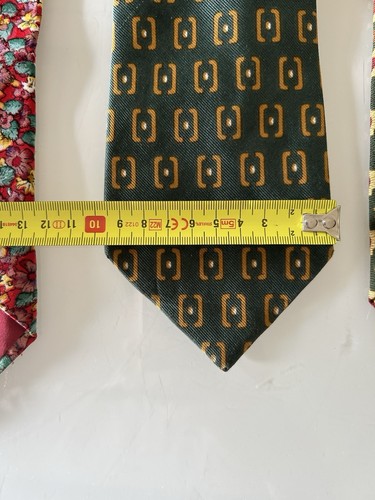 lot stock 15 real vintage ties cravatte 60s 70s - Foto 18 di 20