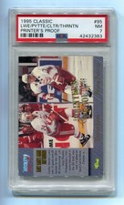 1995 Classic Draft Printers Proof 95 Joe Thornton /749 PSA 7 Rookie Pop2 Highest