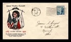 US COVER GENERAL THADDEUS KOSCIUSZKO FDC SCOTT 734 LINPRINT CACHET
