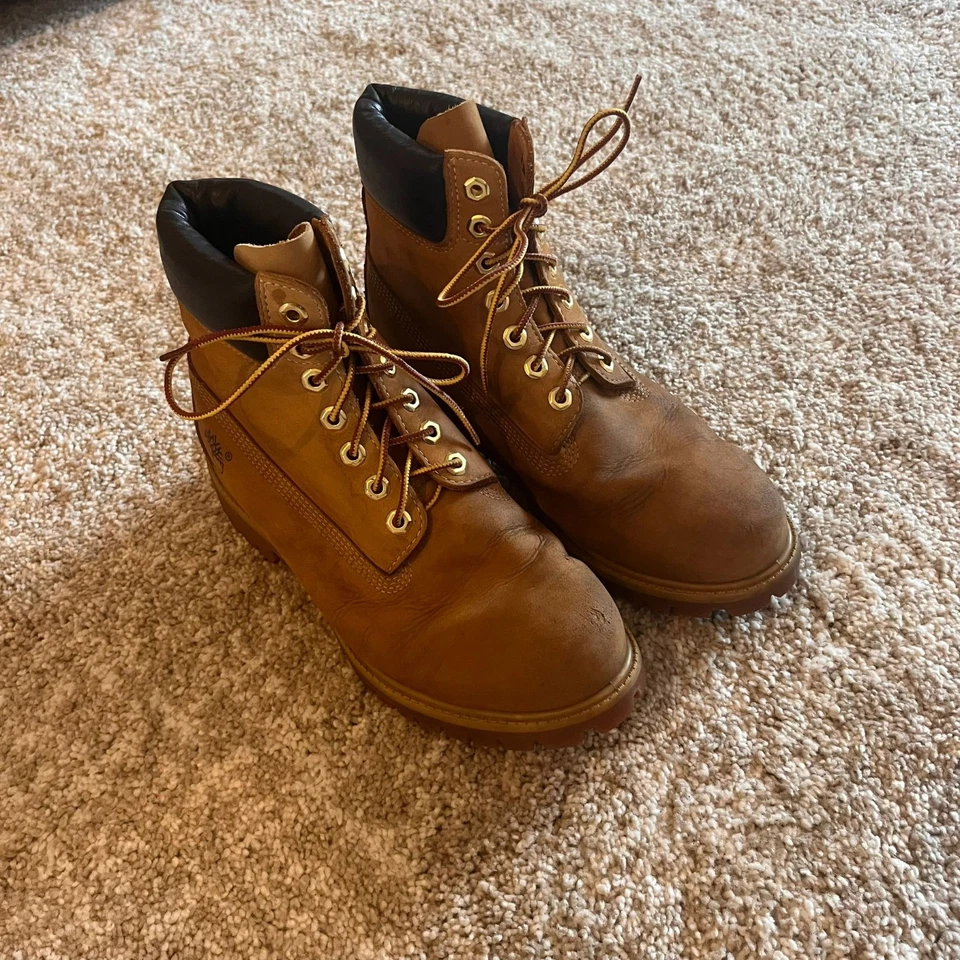 Timberland Premium 6-Inch Waterproof Boot for Men in Yellow 11 W, photo 1 of 4
