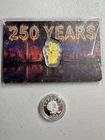 250 Years 1/1000 Carded Gold Happy New Year 2026 With Liberty 1g Fine Silver