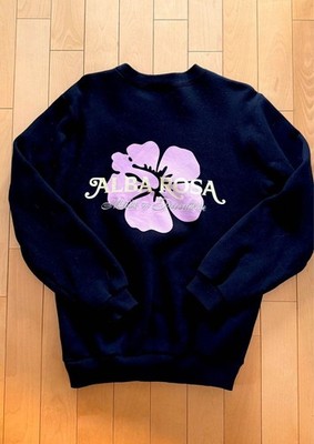 Alba Rosa Pink Embroidered Sweatshirt Black Made in Paradise Adults 14+