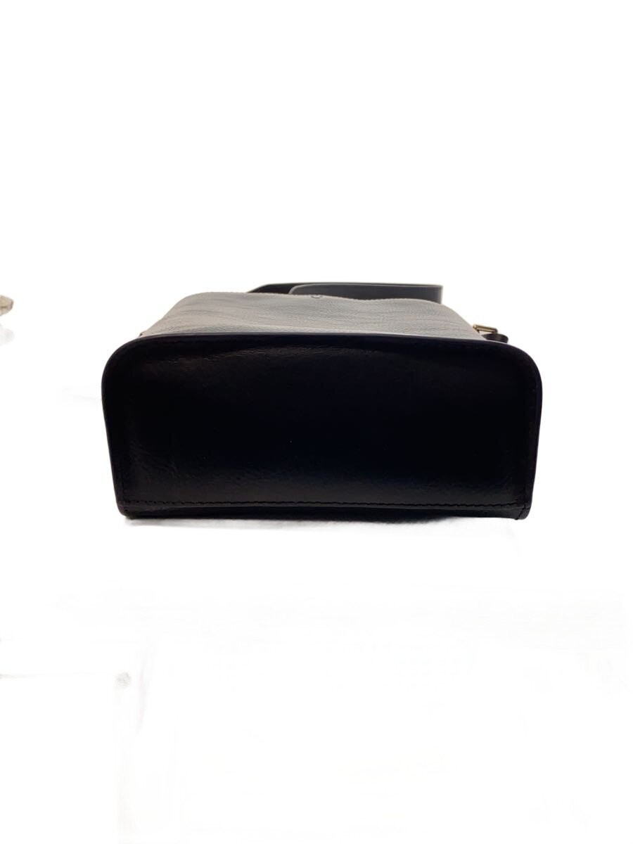 UNIQLO Shoulder Bag Leather NVY thumbnail 4