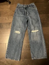 Waist 28 Length 29 Levi Strauss And Company Blue Jeans Free Shipping