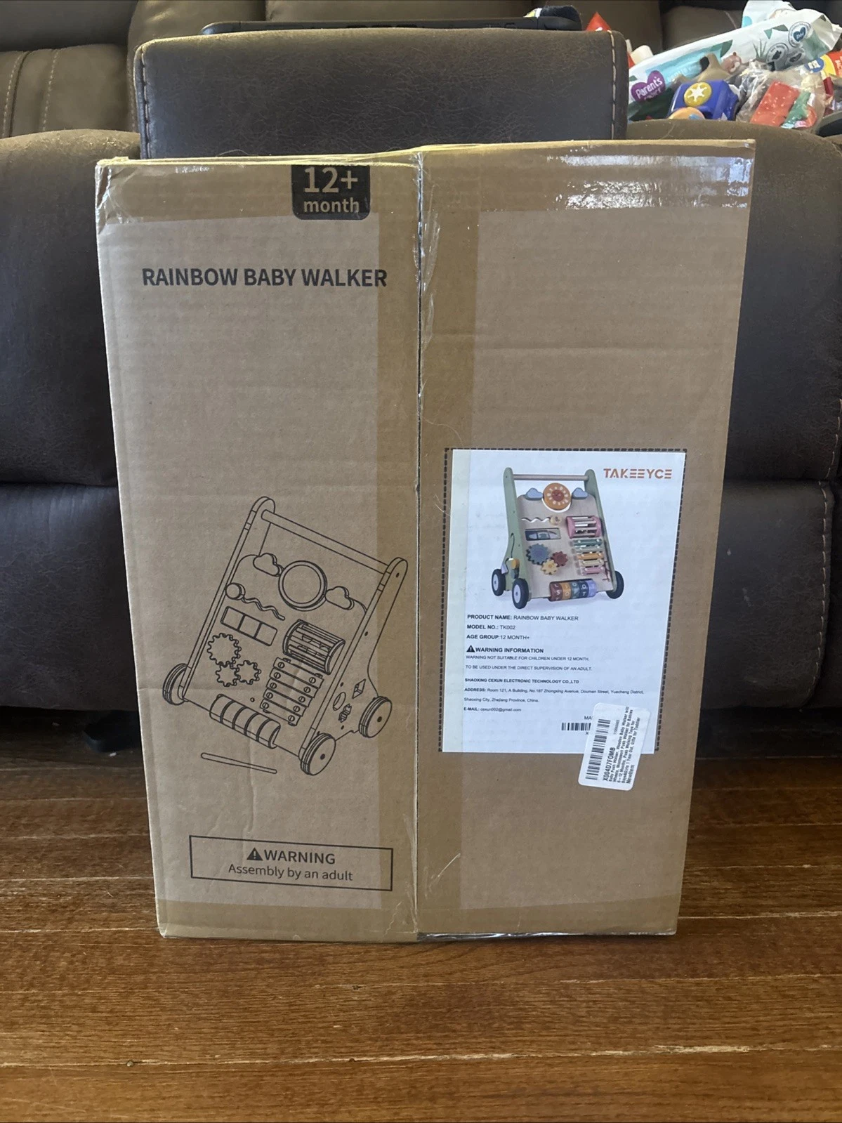 Wooden Baby Walker with Wheels New In Box
Opens in a new window or tab