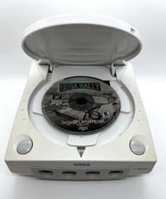 SEGA Dreamcast White System Console Bundle Lot w 2 Controllers Tested & Working