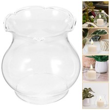  Couvercle De Lampe À Huile Accessoires Kérosène Abat-jour En Verre