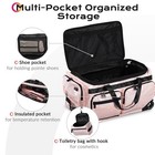 Byootique Dance Competition Bag with Wheels Dance Suitcase Travel Duffle FA Rose — photo 2