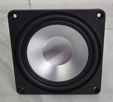 Canton 11901 Mitteltöner Chassis aus DM 90 Soundbar Ersatzteil 110x110mm Silber