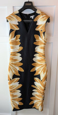New York  Company Sheath Floral Stretch Dress Knee Length Size M