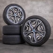 BMW iX Felgen 22 Zoll i20 Sommerräder Styling 1021 5A02659 bicolor frozen