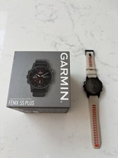 Garmin Fenix 5s Plus Sapphire Edition Multisport GPS Watch Black