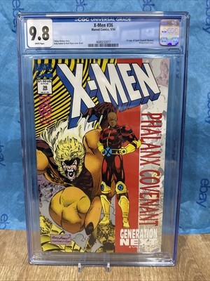 Cgc  9.8 X-Men 36 Phalanx Covenant White Pages 1st App Of Synch Comic 1994