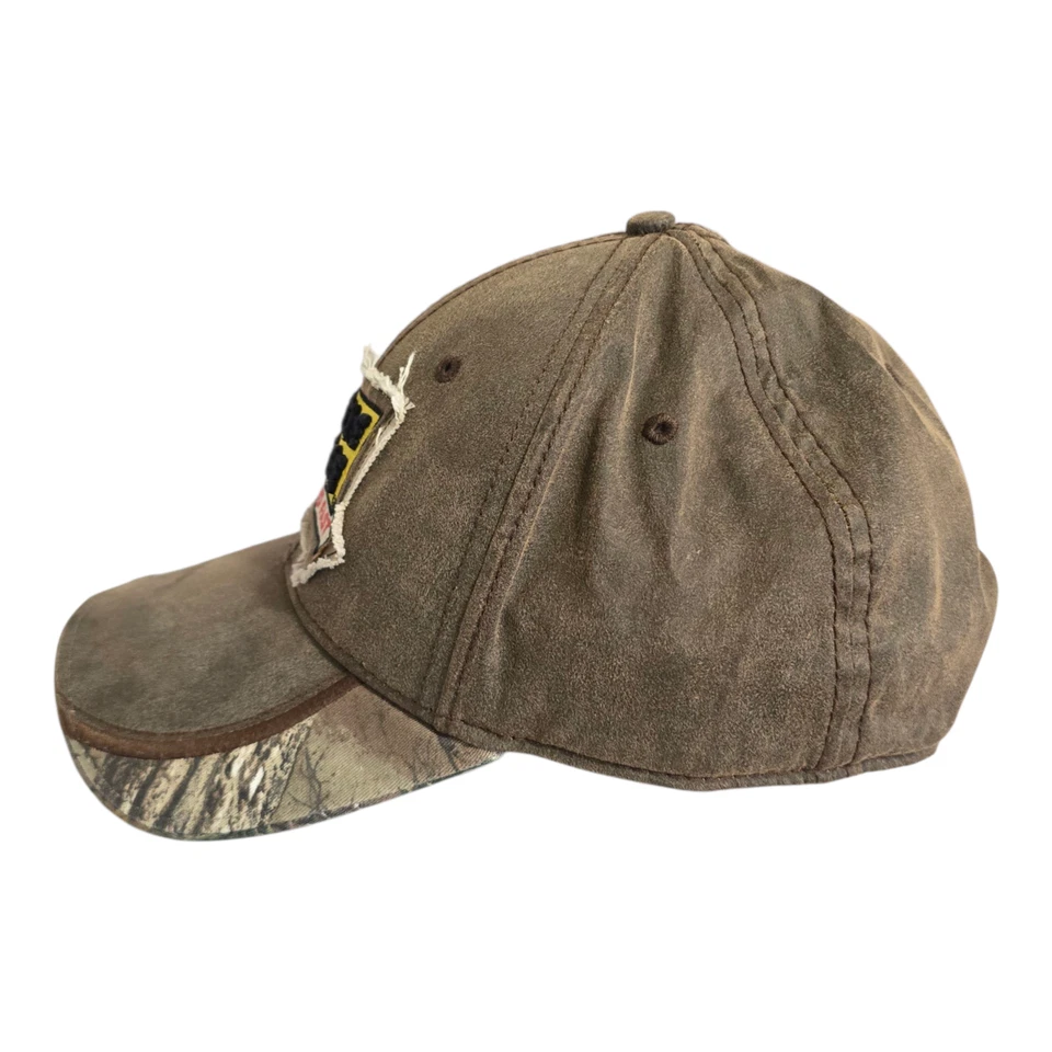 Waffle House by Realtree Adjustable Baseball Cap Hat Brown - Image 3 of 4