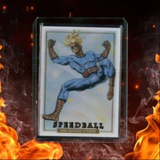 2024 Skybox Marvel Masterpieces '92 Platinum Speedball Rainbow #88