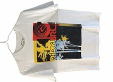 Rip Curl T-Shirt Men's XL White Graphic Tee Aloha Surfwear Pre-Owned VGC