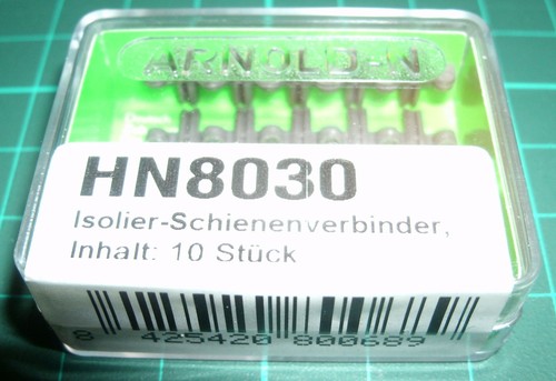 Arnold Spur N Isolierschienenverbinder # HN 8030 | Condition: Gebraucht