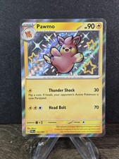 Pokemon SV: Paldean Fates #143/091 Pawmo Near Mint or Better