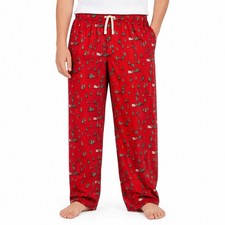 Vineyard Vines Pajama Pants Kids XL 18 Red Good Holiday Whale Christmas Tree