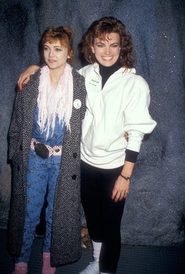 Actress Emma Samms actress Kim Morgan Greene at First Photon Celeb- Old Photo 4