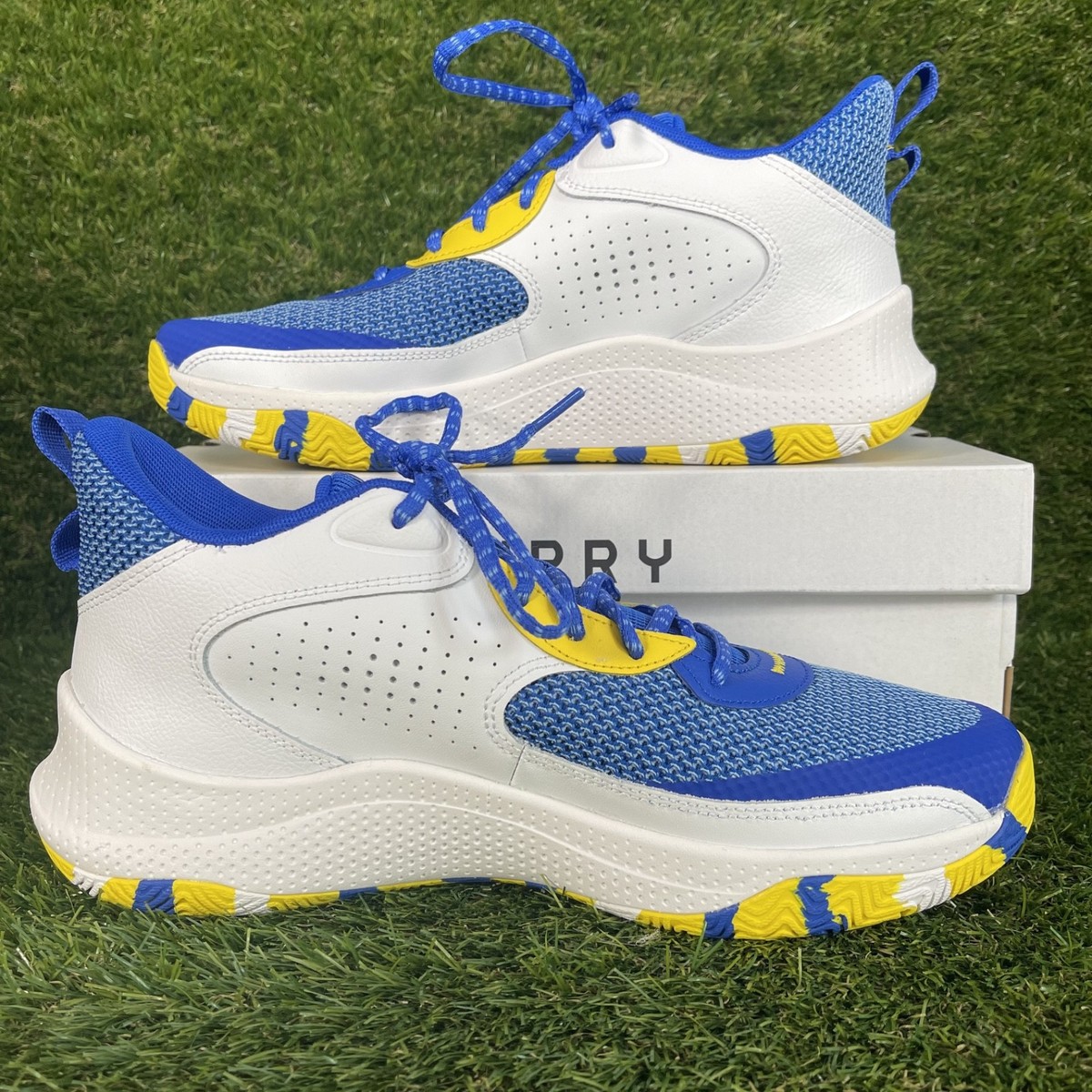 Under Armour Curry 3Z 24 Blue/White Basketball Shoes Men