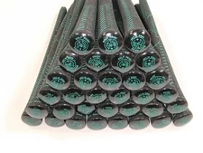 Set of 8 NOS Golf Pride Victory Grip Rite black and green  golf grips. Vintage