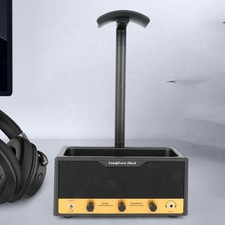 Headphone Stand with Storage Base Hanger Universal Headphone Container Box