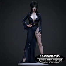 1/24 7cm tall Elvira 3D Print Garage Kit Figure Model Unpainted Unassembled GK