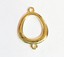 Earrings with Silver-Plated Steel Drops and Silver-Plated Brass Links Earrings with Silver-Plated Steel Drops and Silver-Plated Brass Links