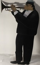 Decorative Jazz Musican