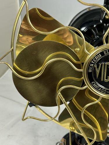Beautiful Restored Western Electric 12 Inch Lollipop Fan. Works Great.  - Picture 13 of 19